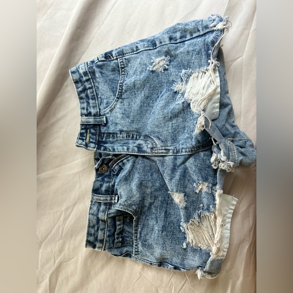 Jean shorts never worn